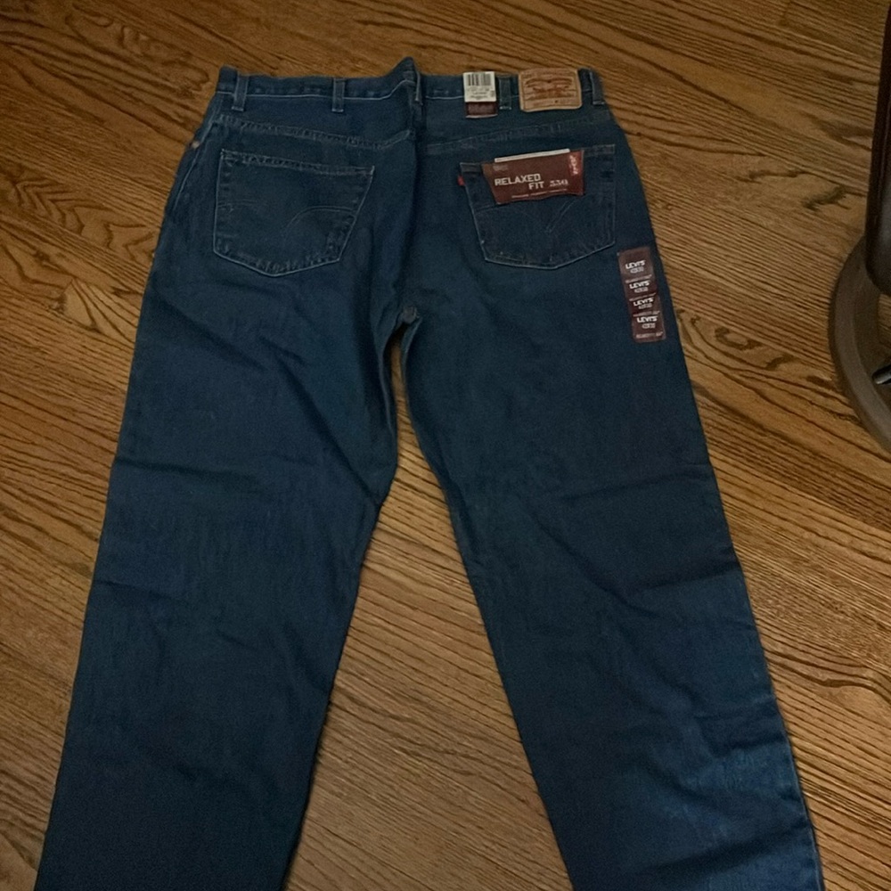 Levis 550 NWT Relaxed Fit Jeans Blue Denim Size 42x30